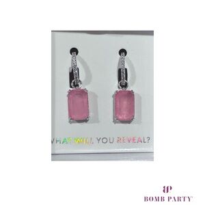 Bomb party mental health awareness earrings - love is the answer